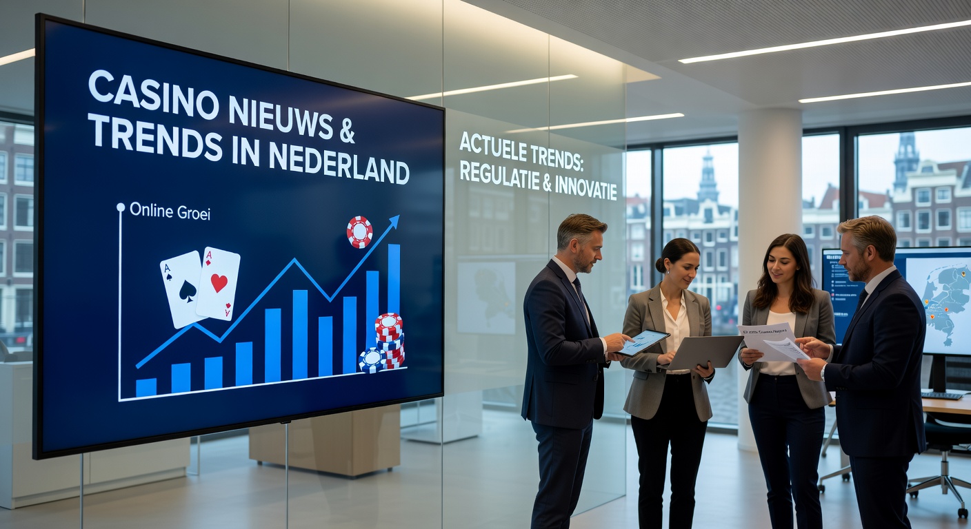 Illustratie van Nederlandse goksectorvertegenwoordigers die een open brief overhandigen aan de Tweede Kamer, met focus op belastingverhogingen en illegale gokken